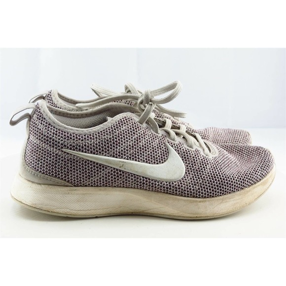 Nike Dualtone Racer‎ Size 7 M Beige Lace Up Running Fabric Shoes - Picture 3 of 7